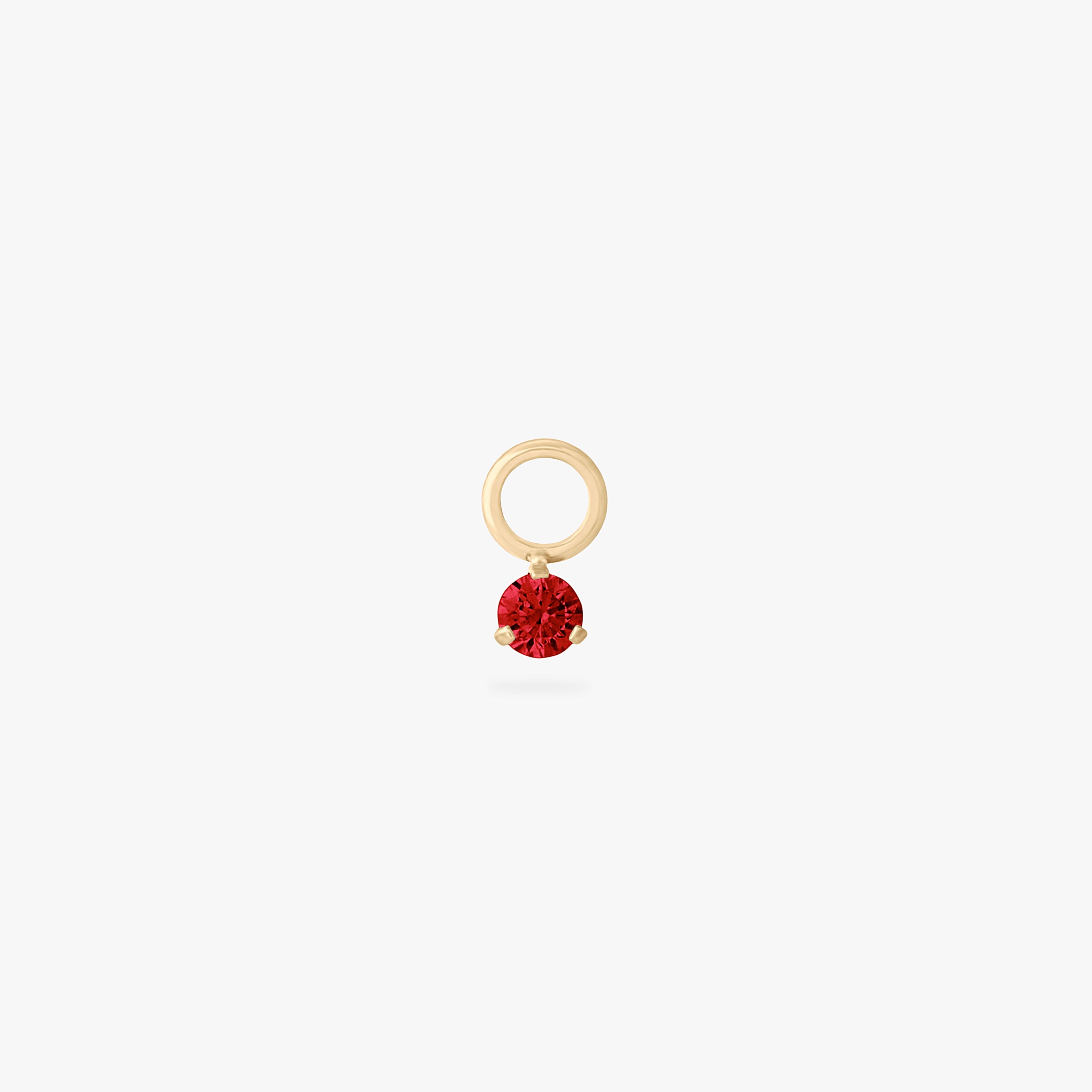 Micro CZ Clicker Charm