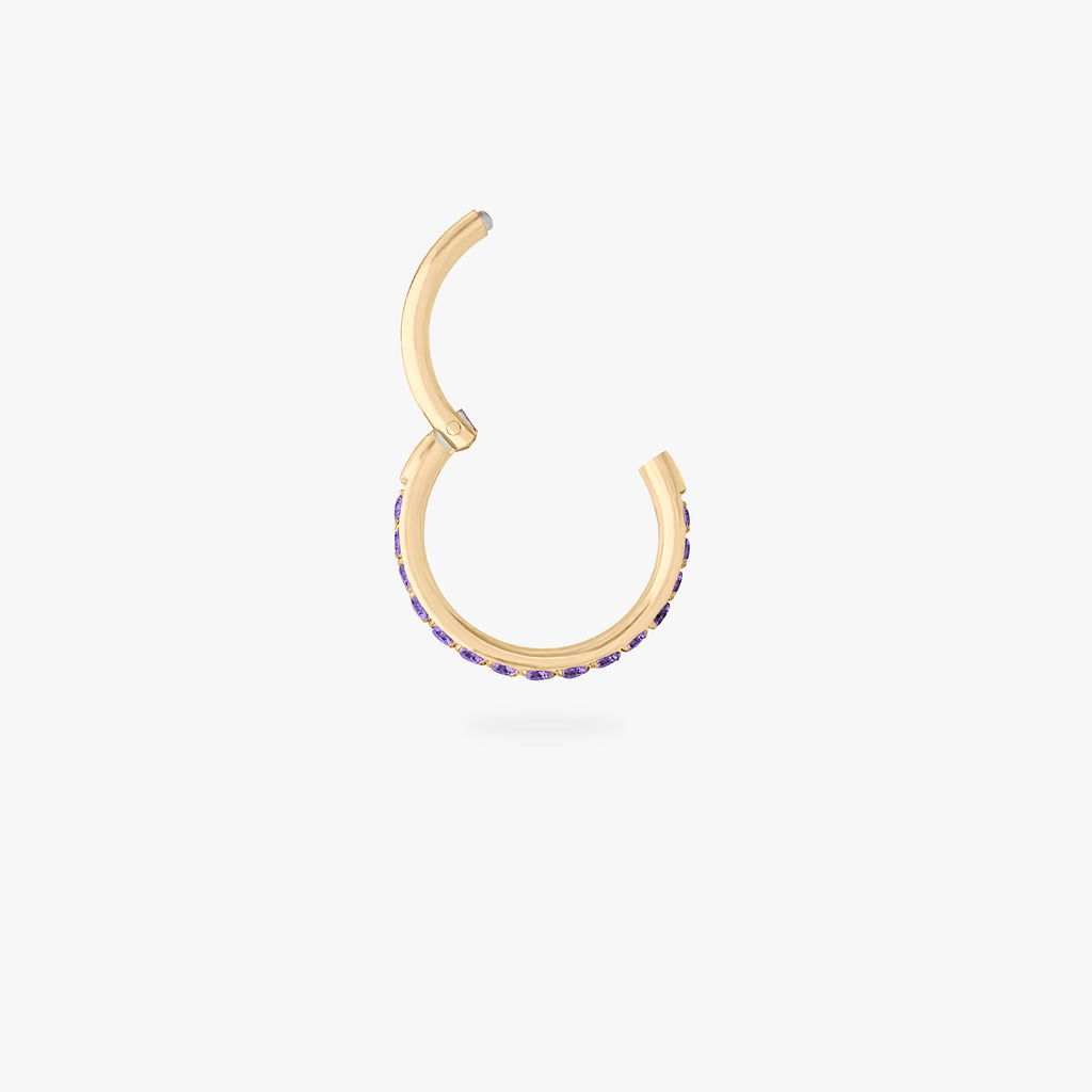 8mm Pave Clicker