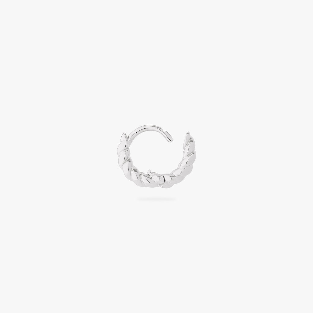 Micro French Twist Huggie