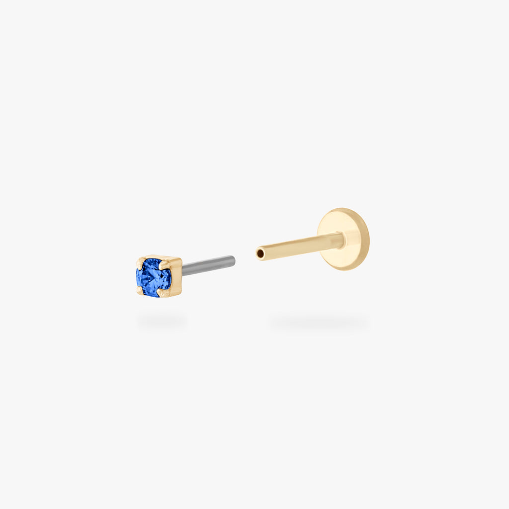 Micro CZ Flatback Stud