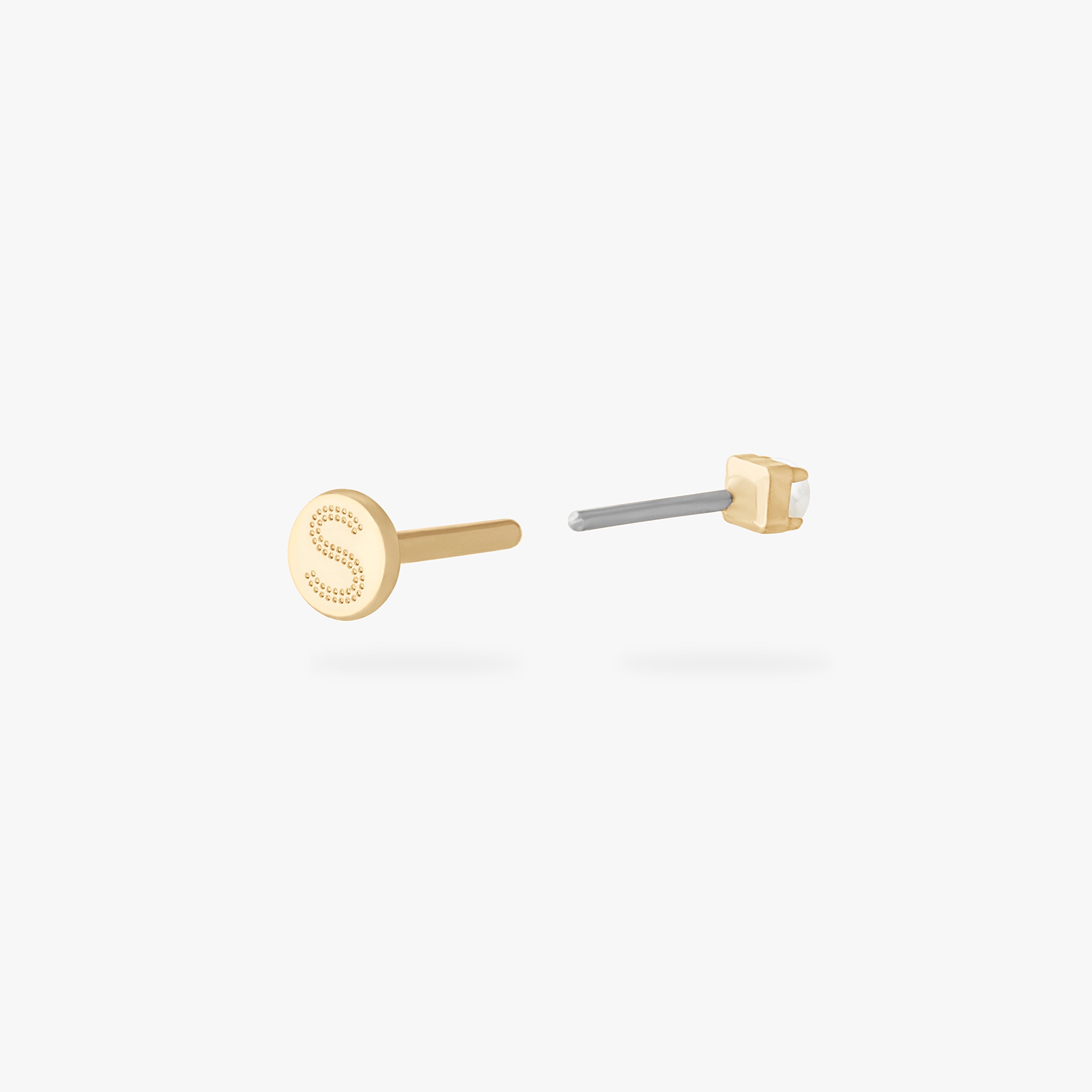 Micro CZ Flatback Stud