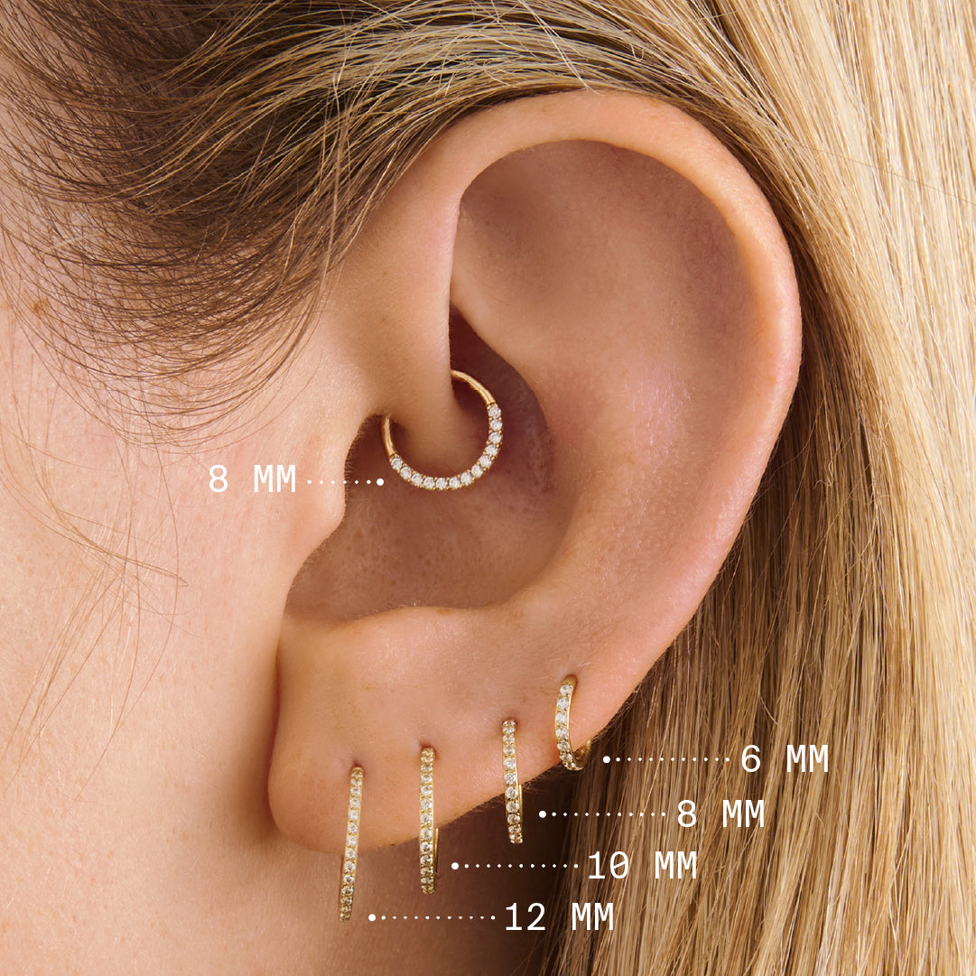 6mm Pave Clicker