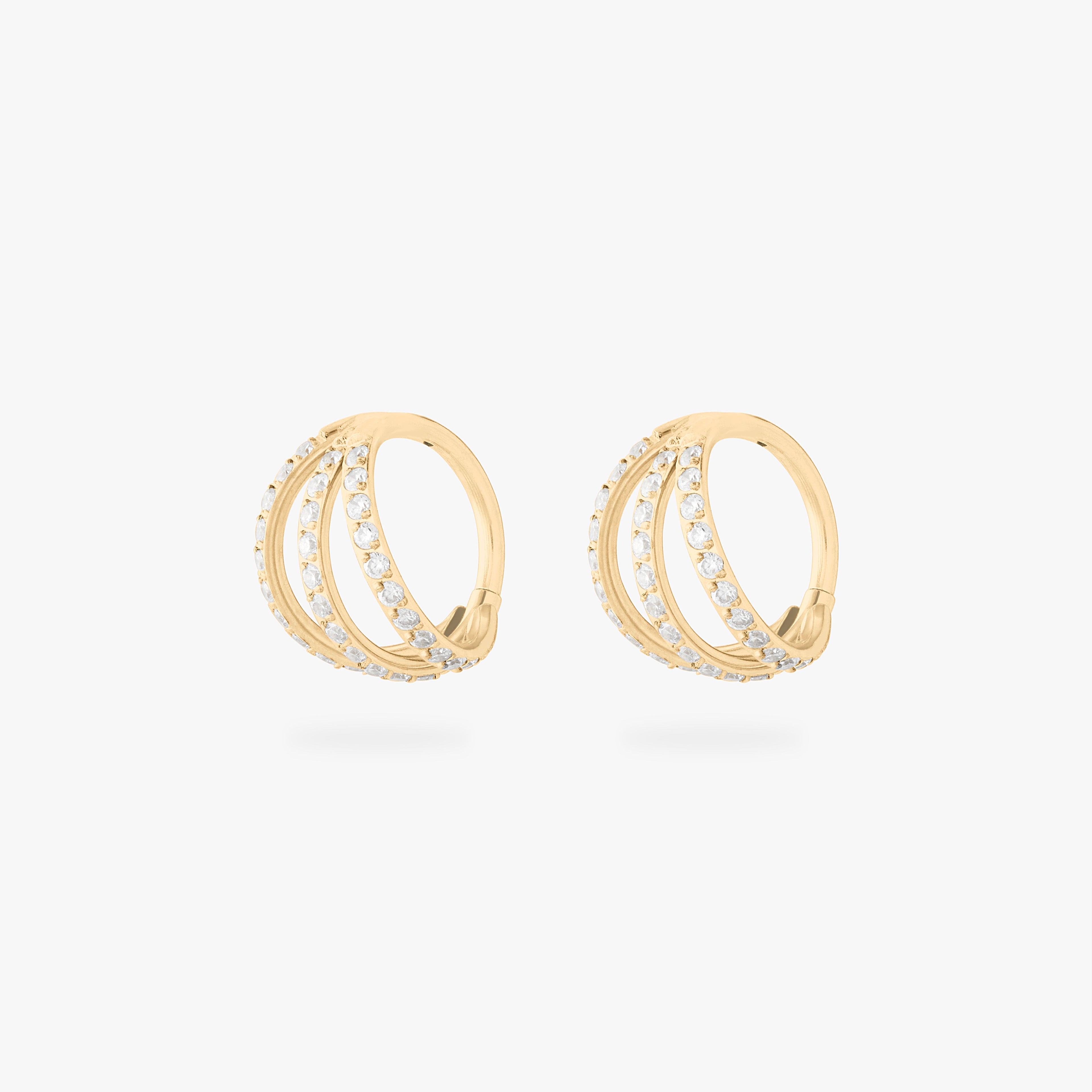 8mm Triple Pave Clicker