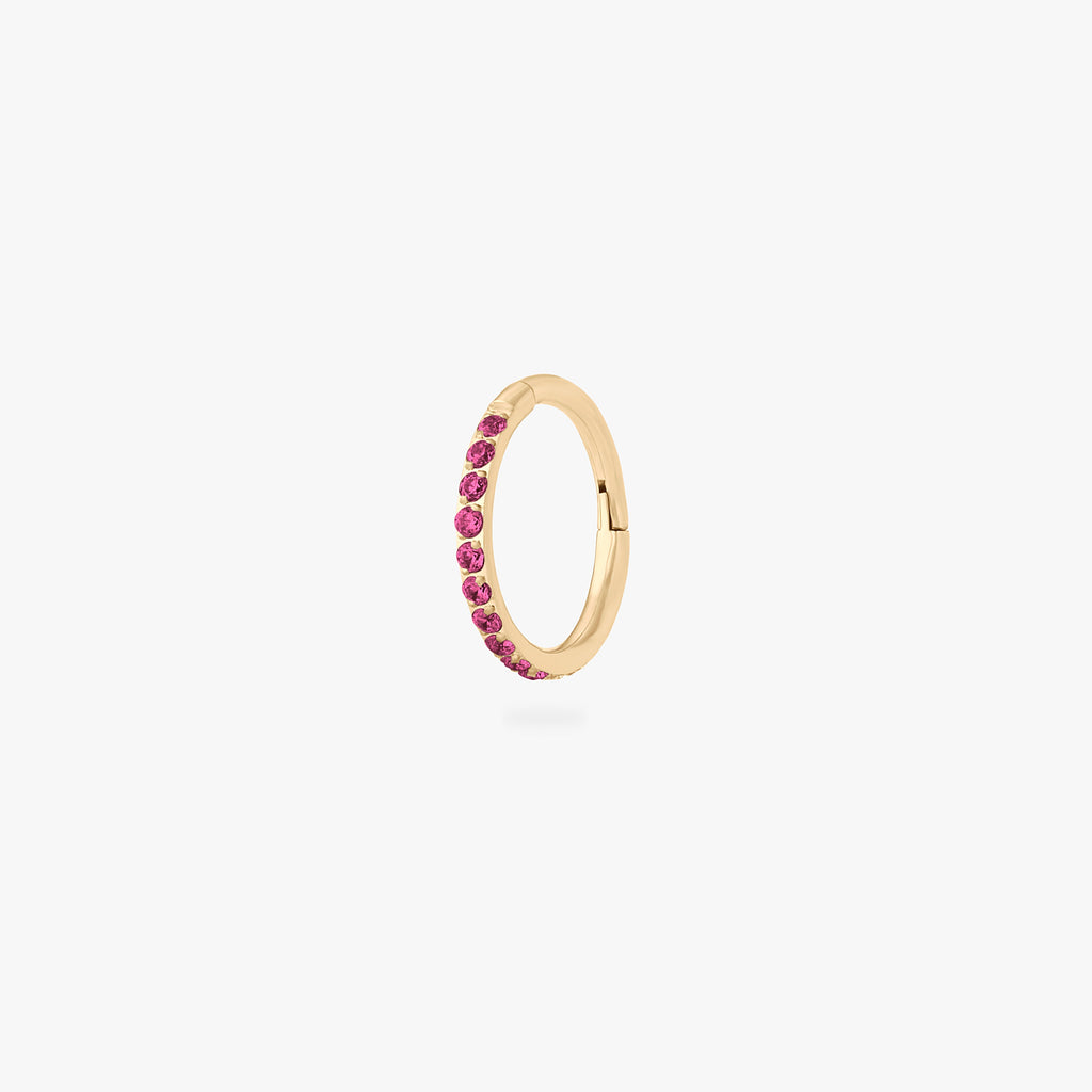 8mm Pave Clicker