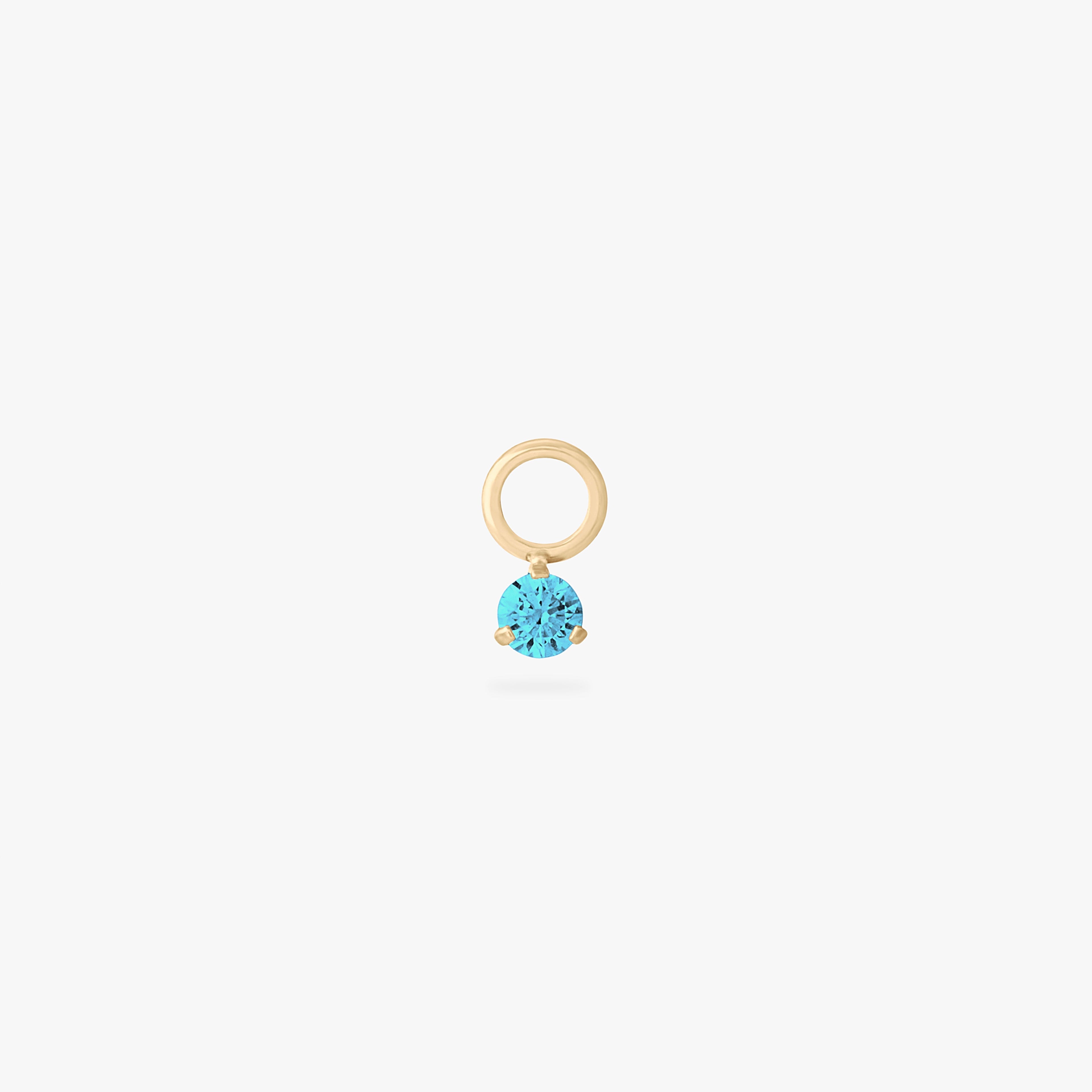 Micro CZ Clicker Charm