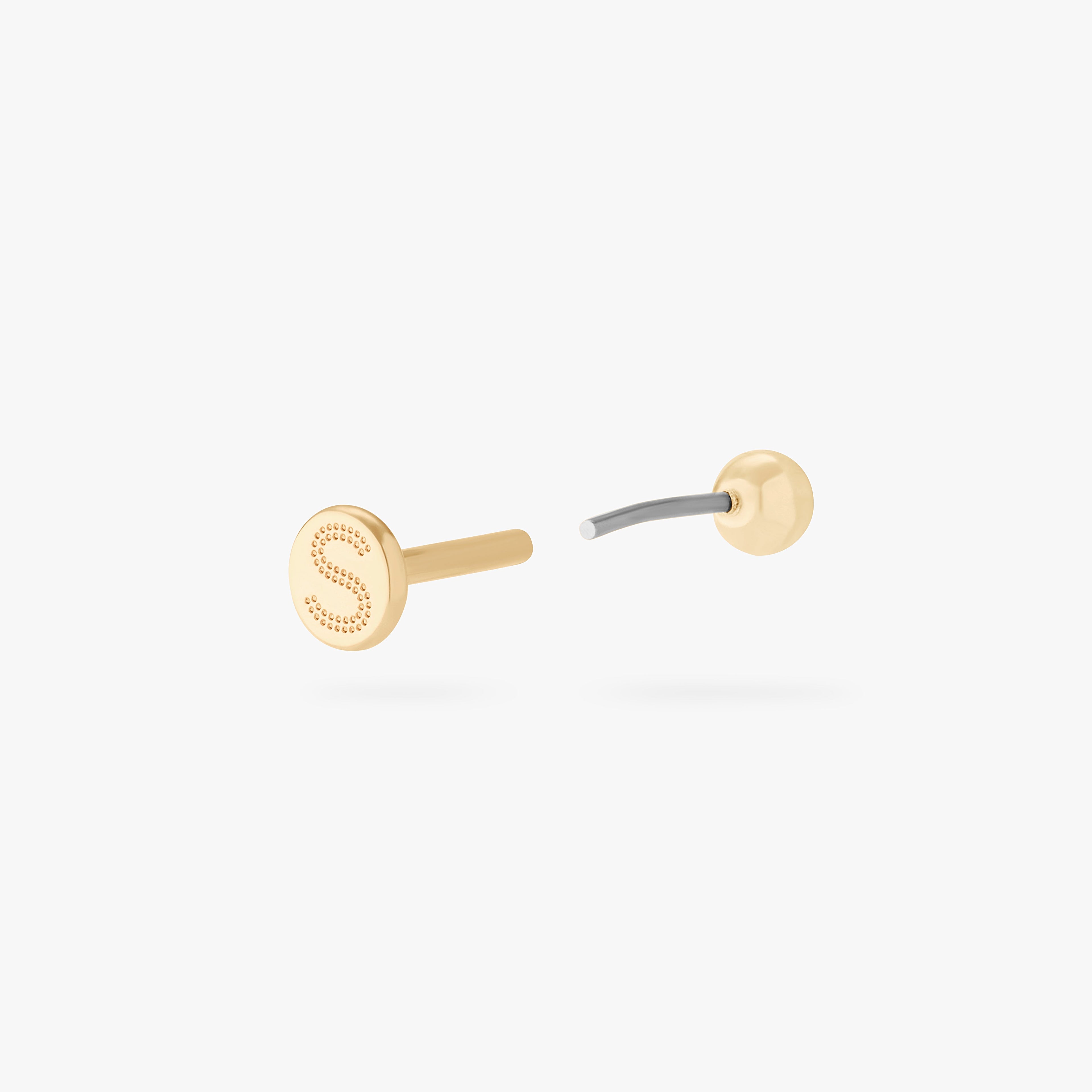 14K Ball Flatback