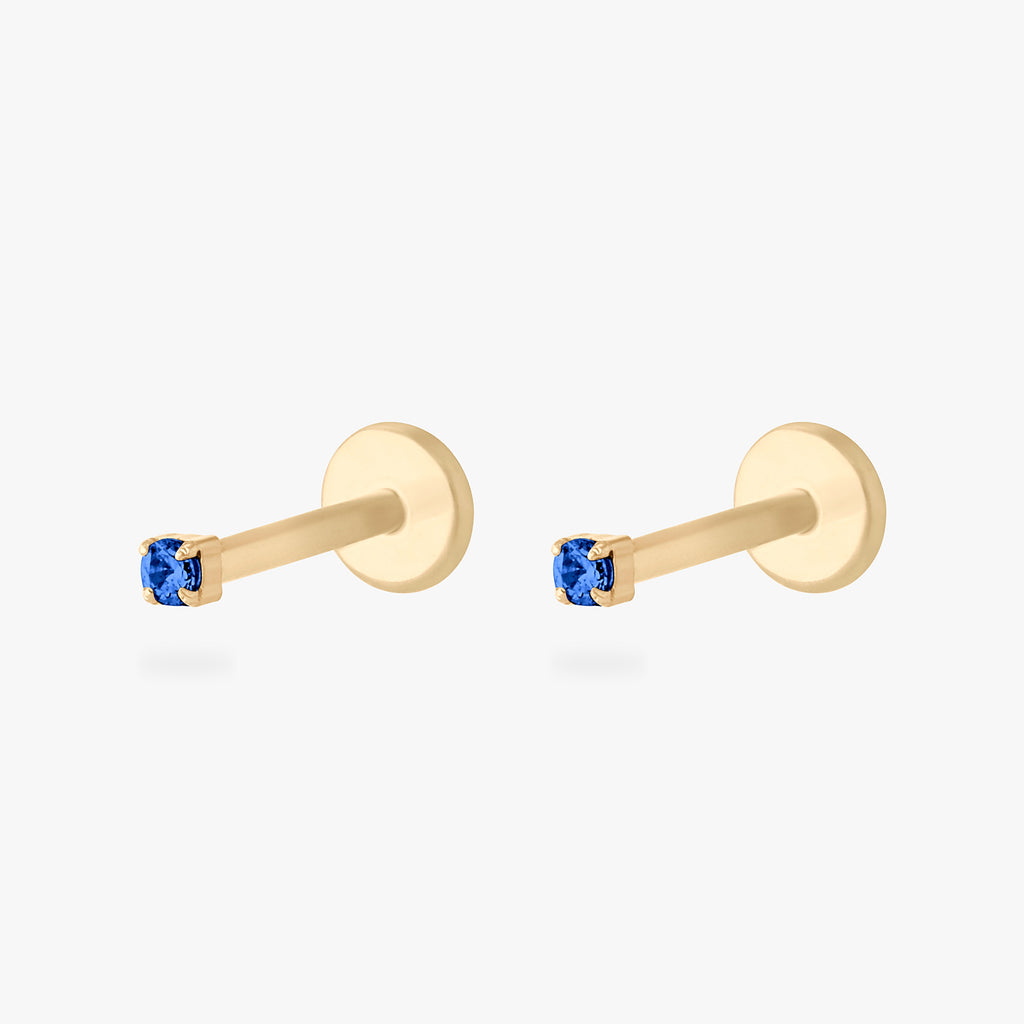 Micro CZ Flatback Stud