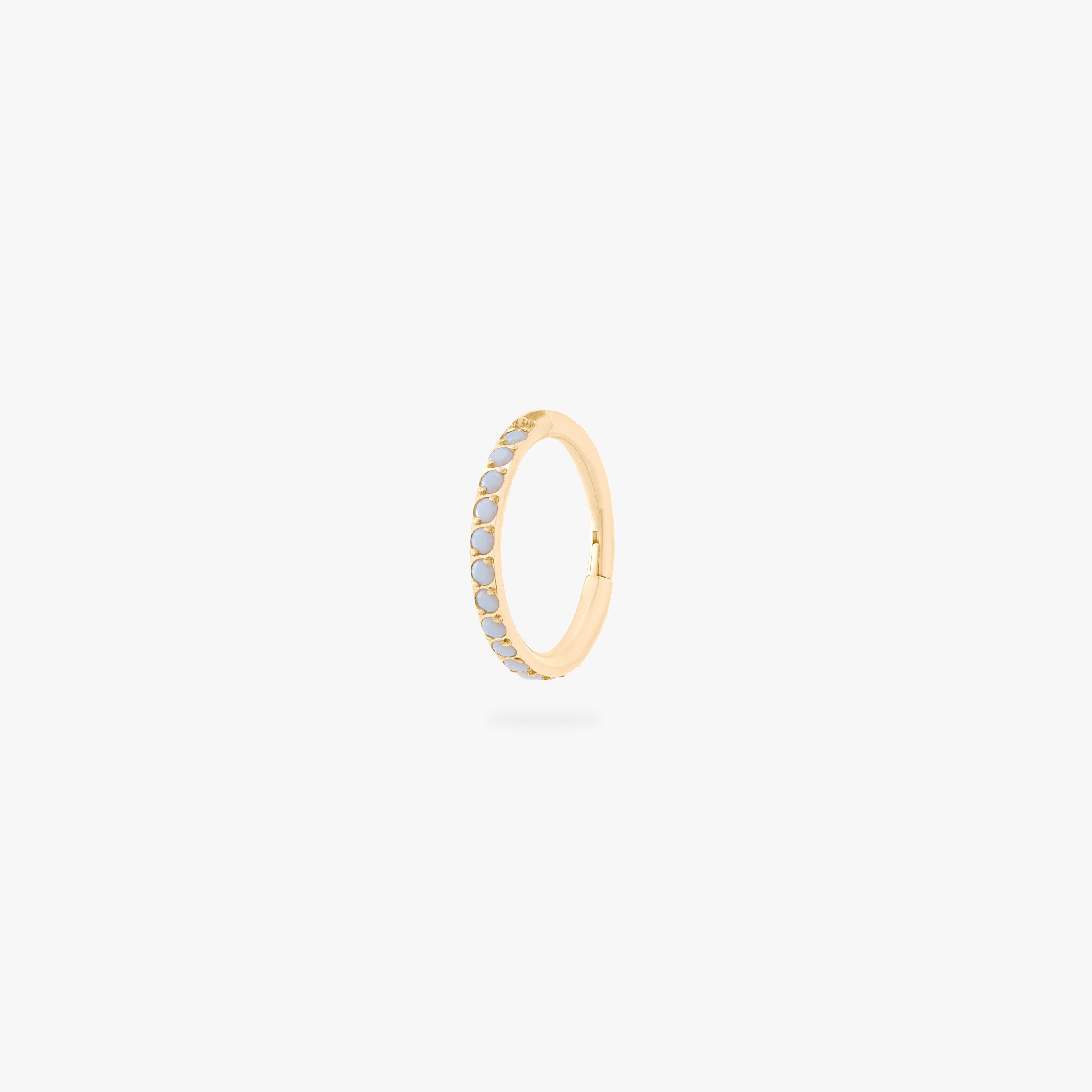 8mm Pave Clicker