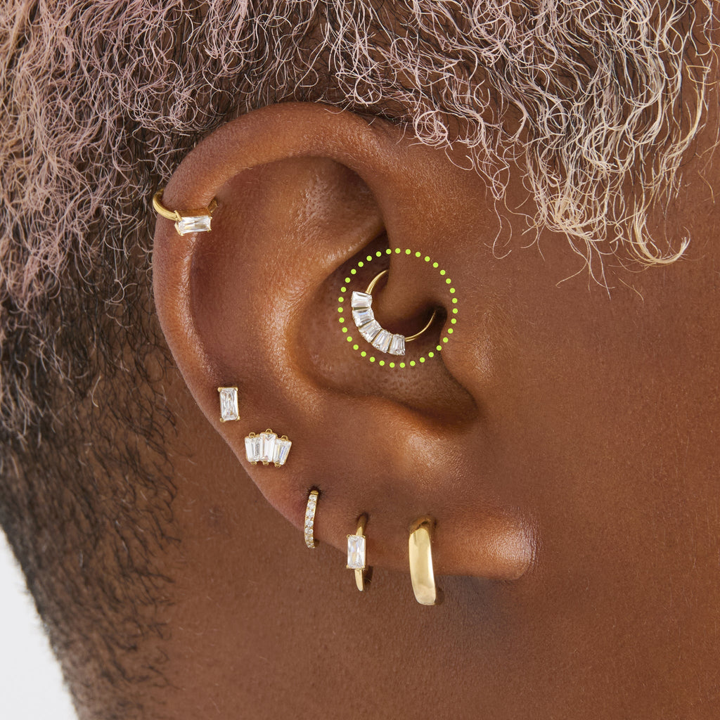 8mm Crown Baguette Clicker