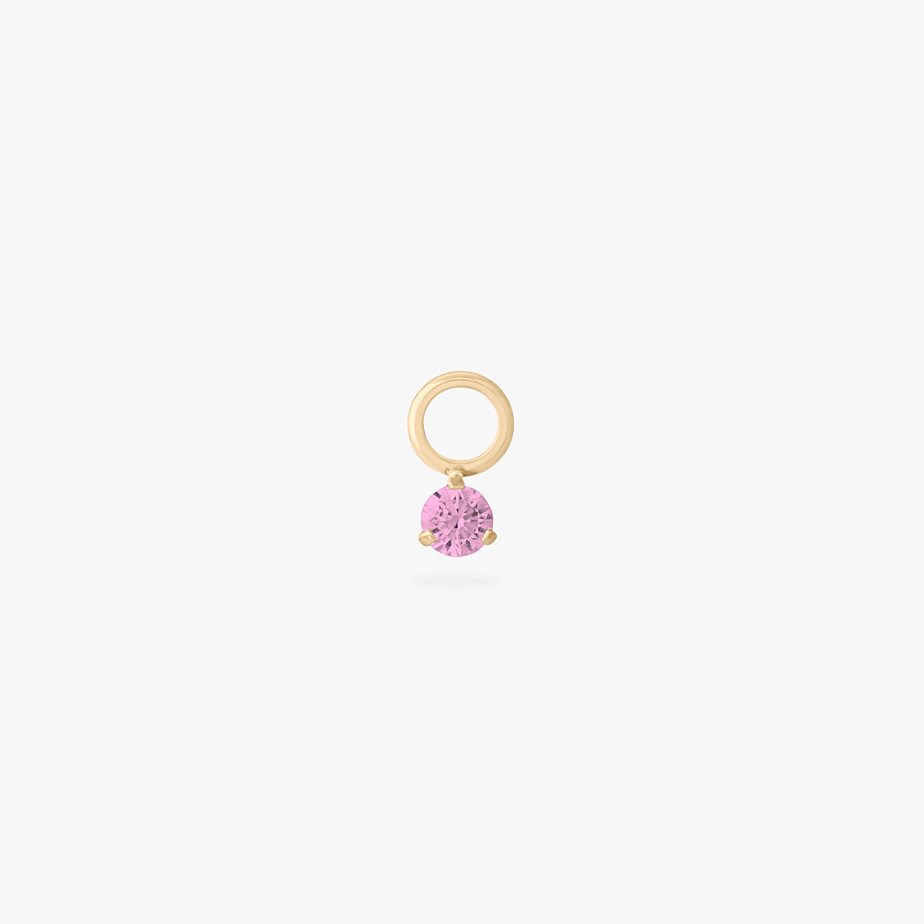 Micro CZ Clicker Charm