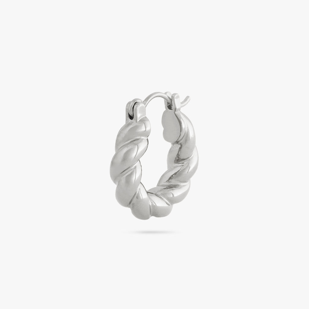 Small French Twist Hoop