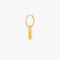 Pasta Charm Huggie