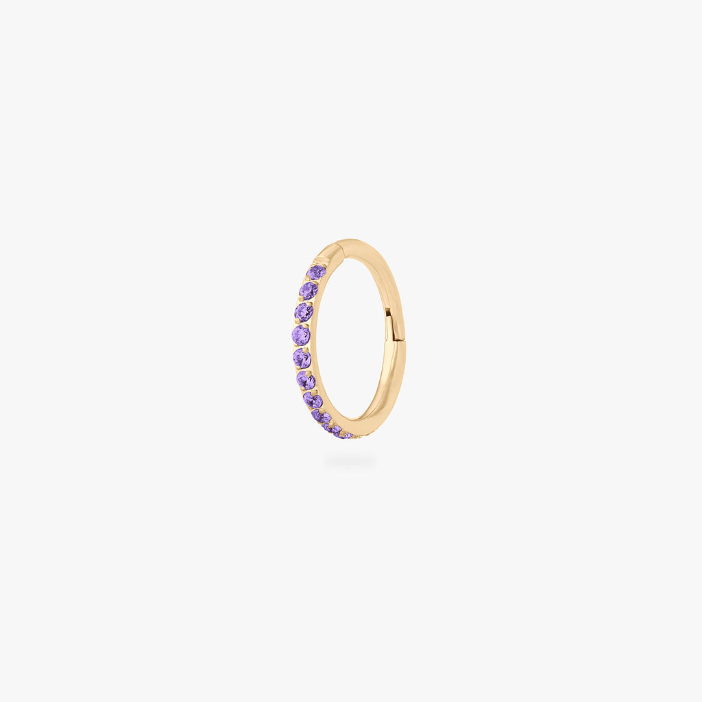8mm Pave Clicker