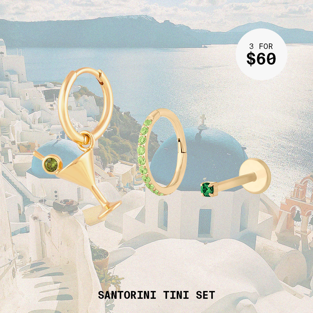 SANTORINI TINI SET