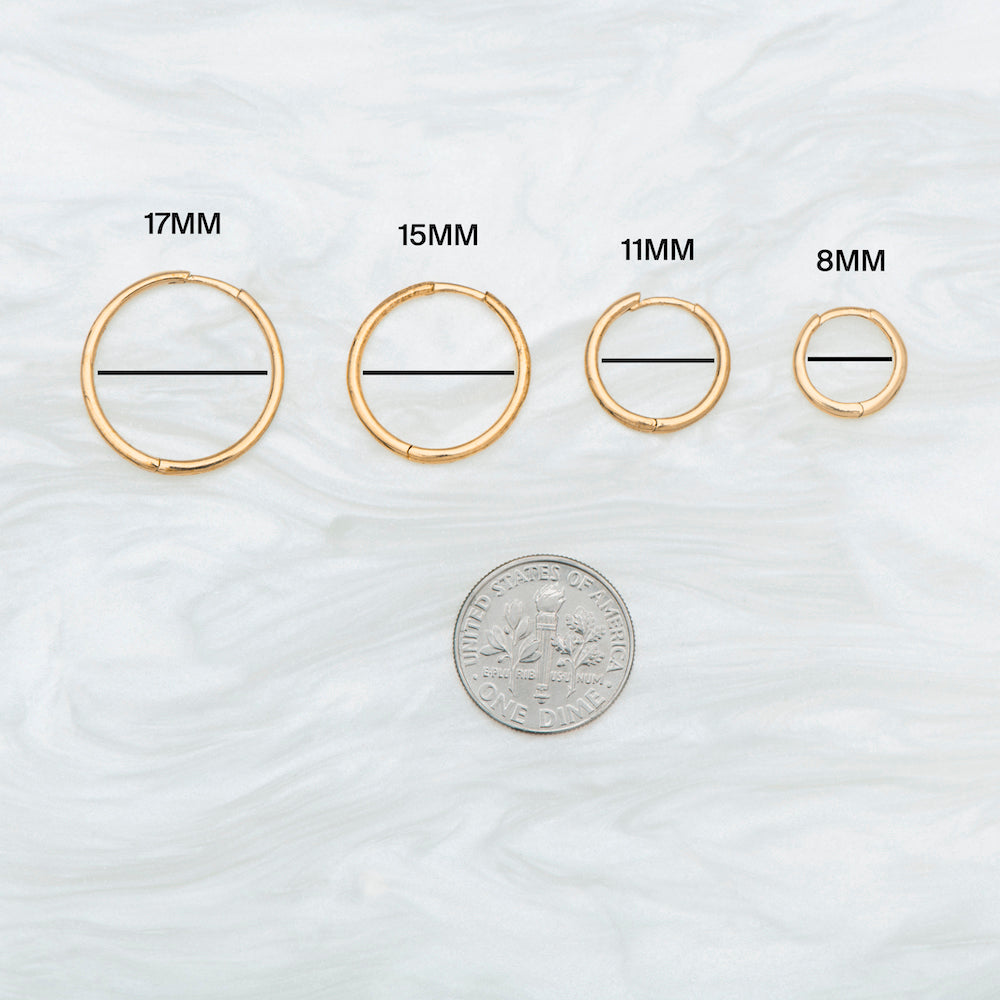 Small Slim Hoop