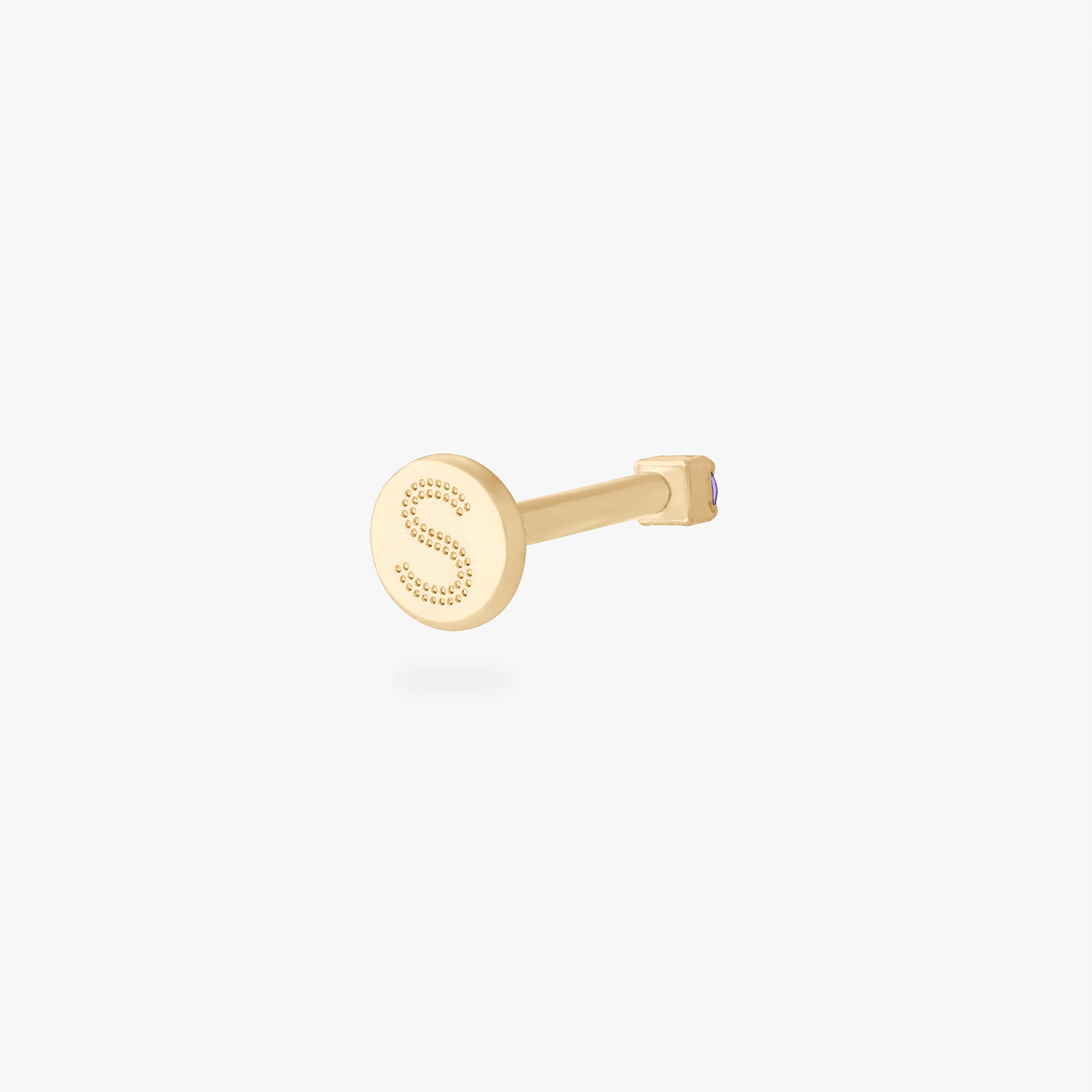 Micro CZ Flatback Stud