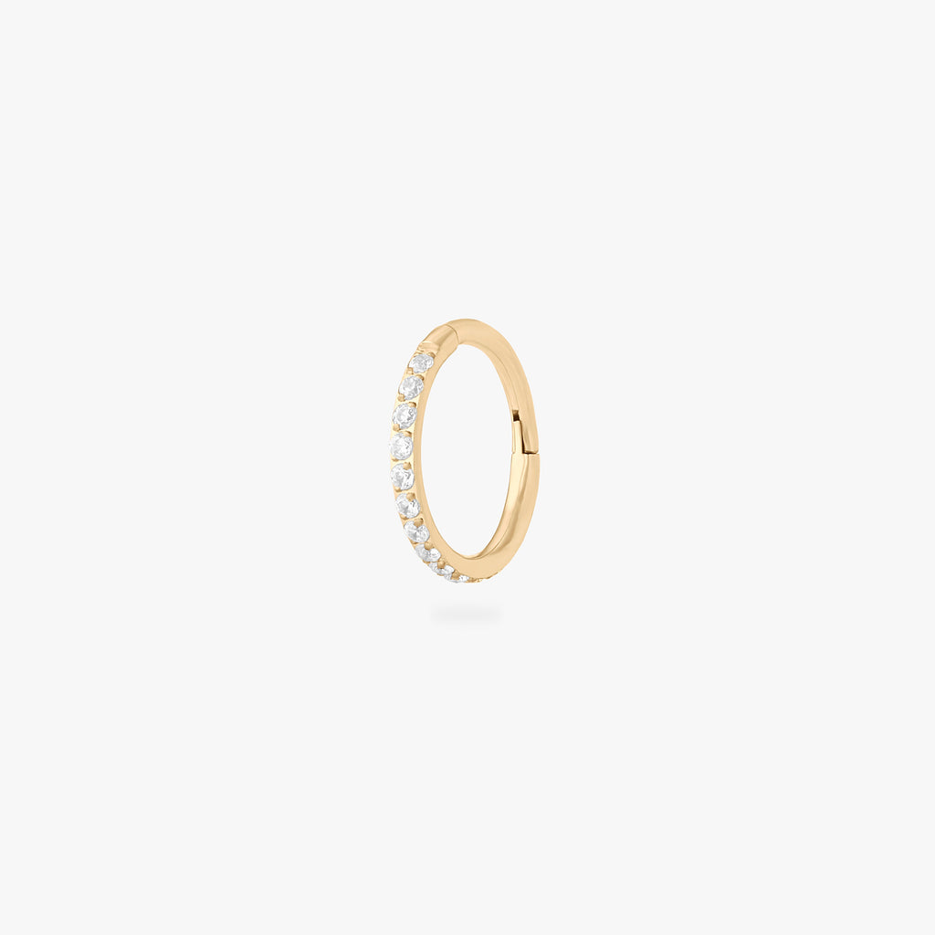 8mm Pave Clicker
