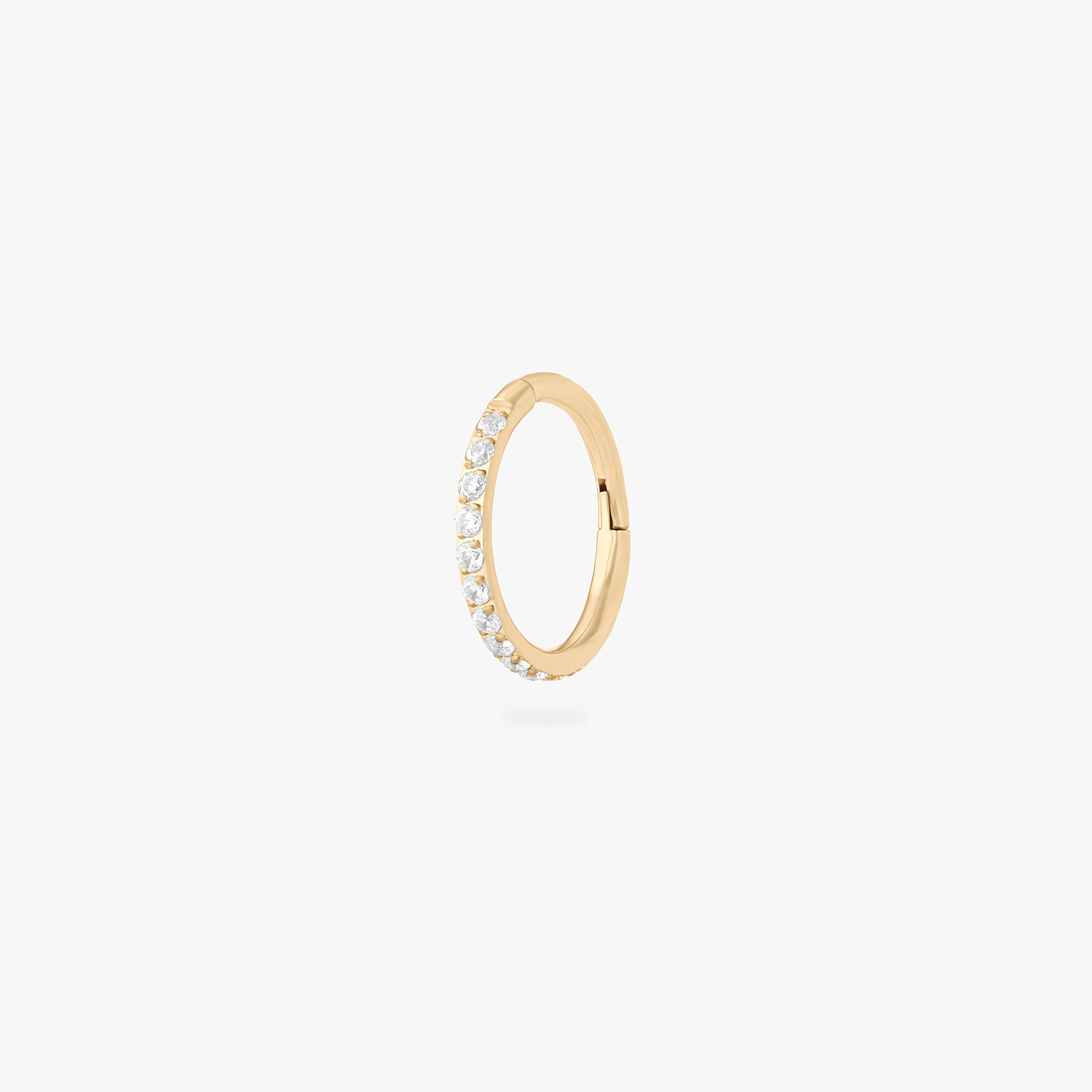 8mm Pave Clicker