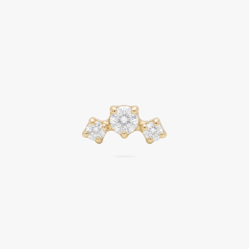 Micro Cluster Flatback Stud