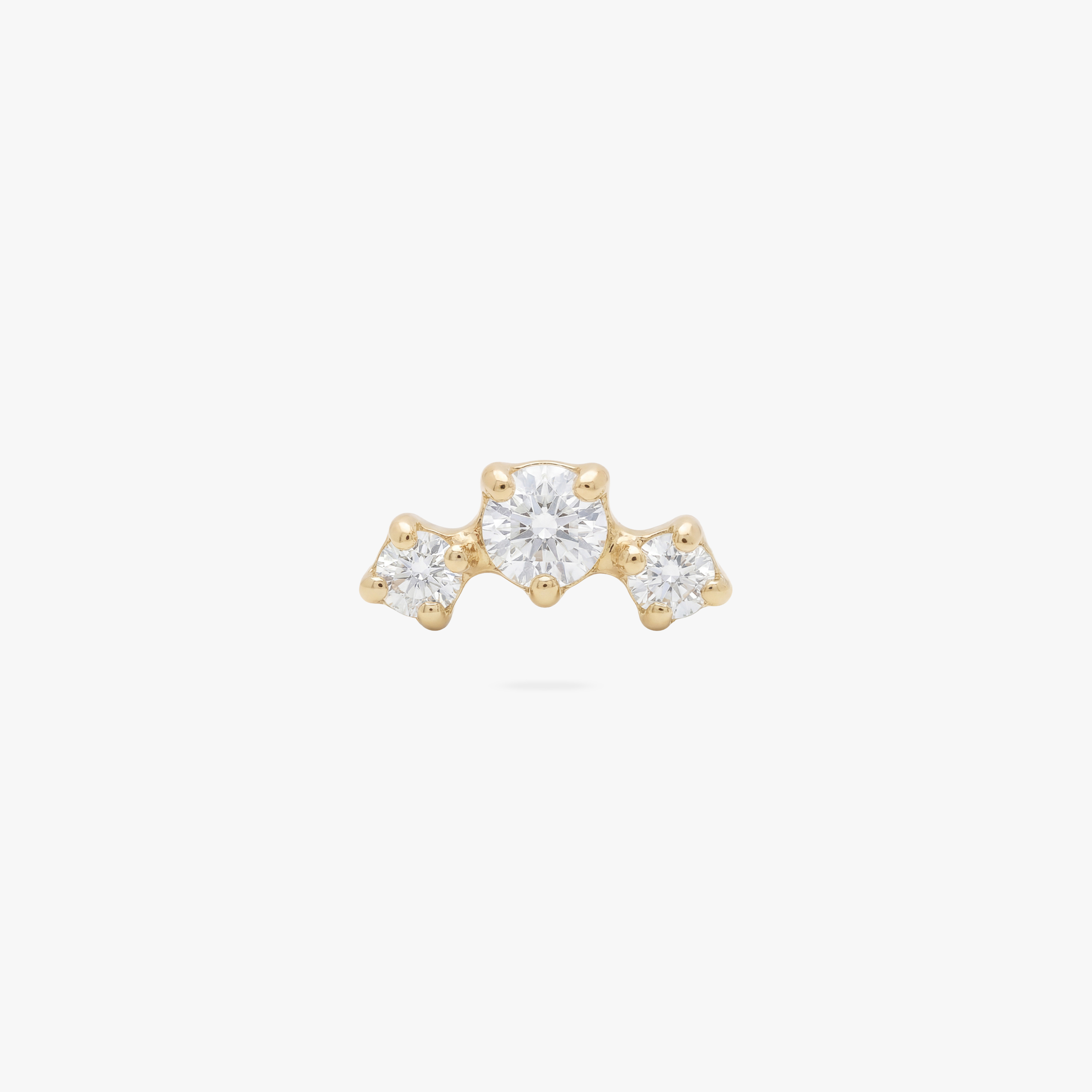 Micro Cluster Flatback Stud