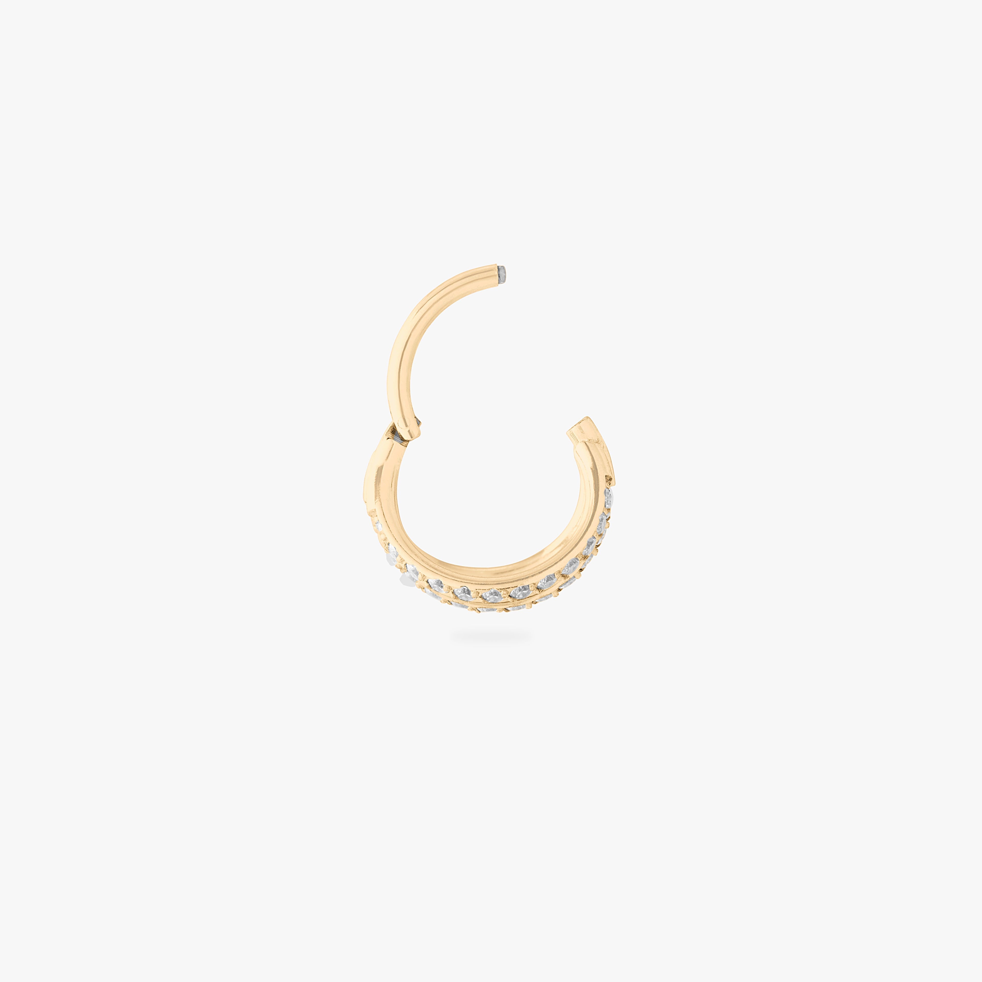 8mm Triple Pave Clicker