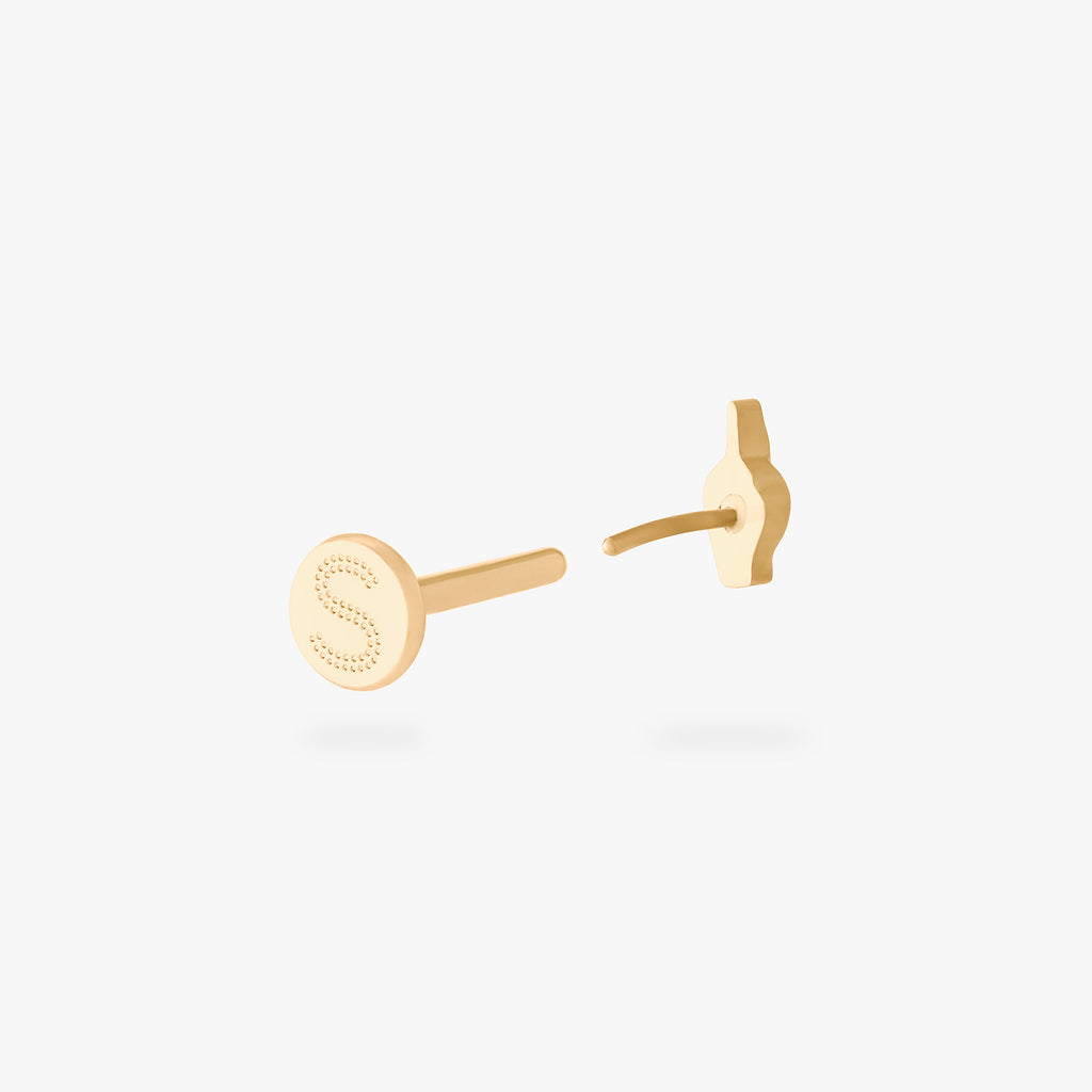 Middle Finger Flatback Stud