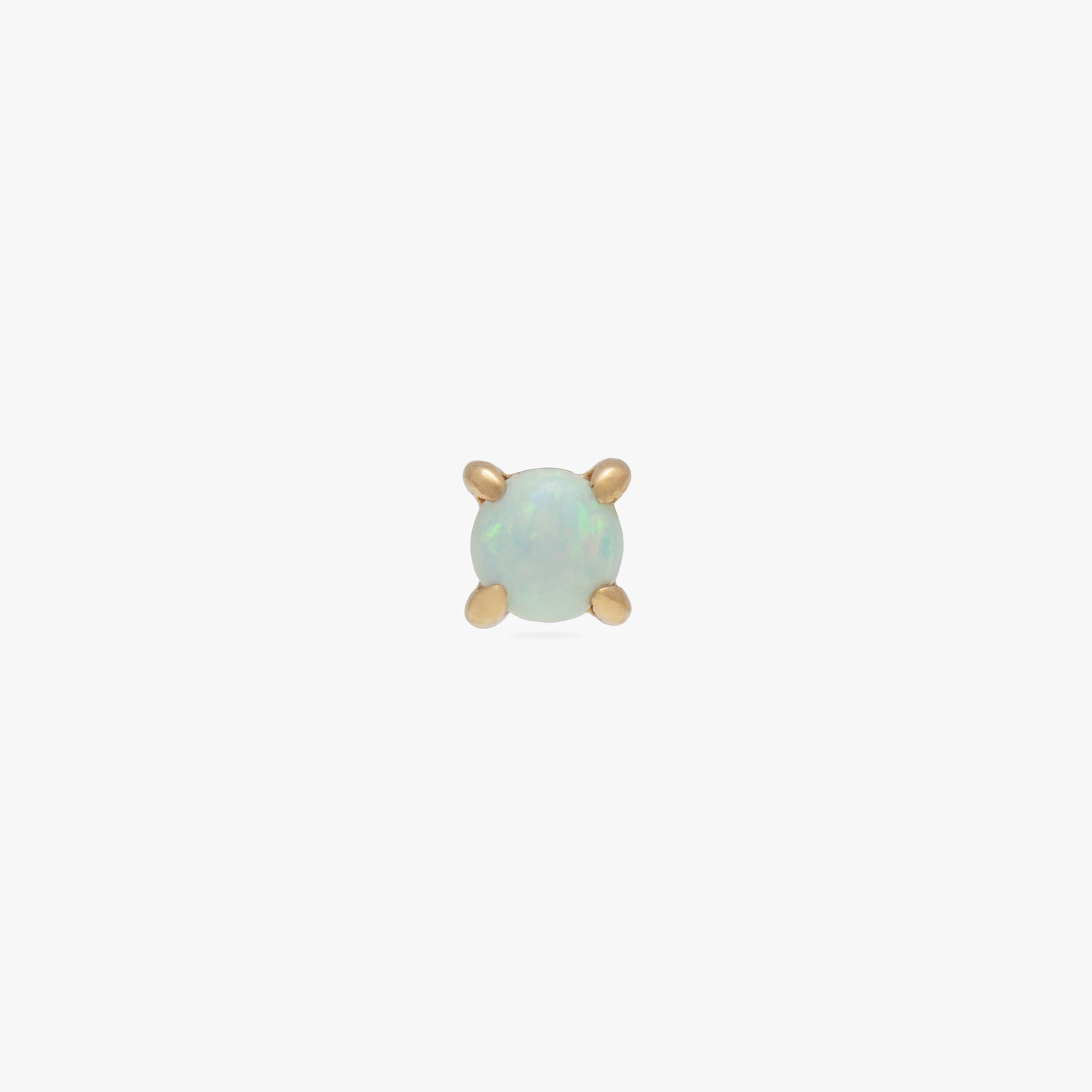 14K CZ 2.5mm