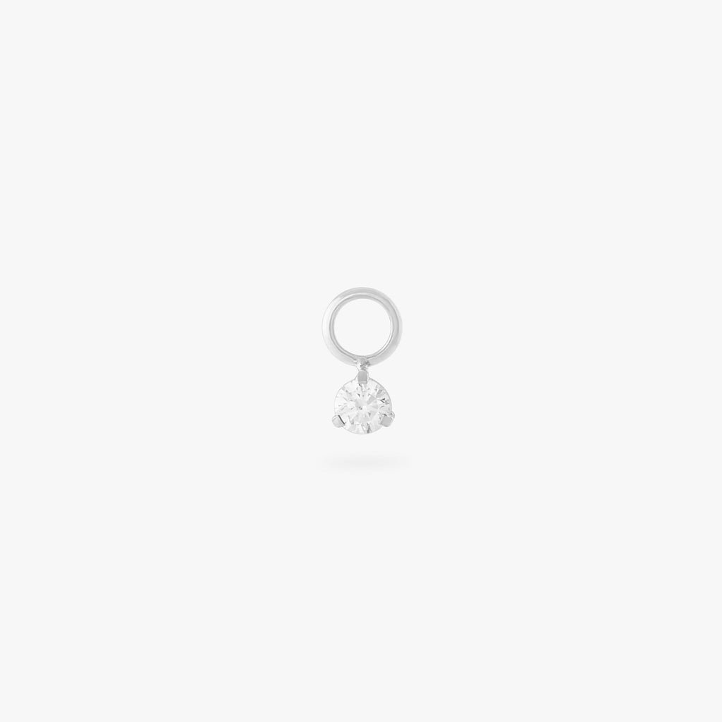 Micro CZ Clicker Charm