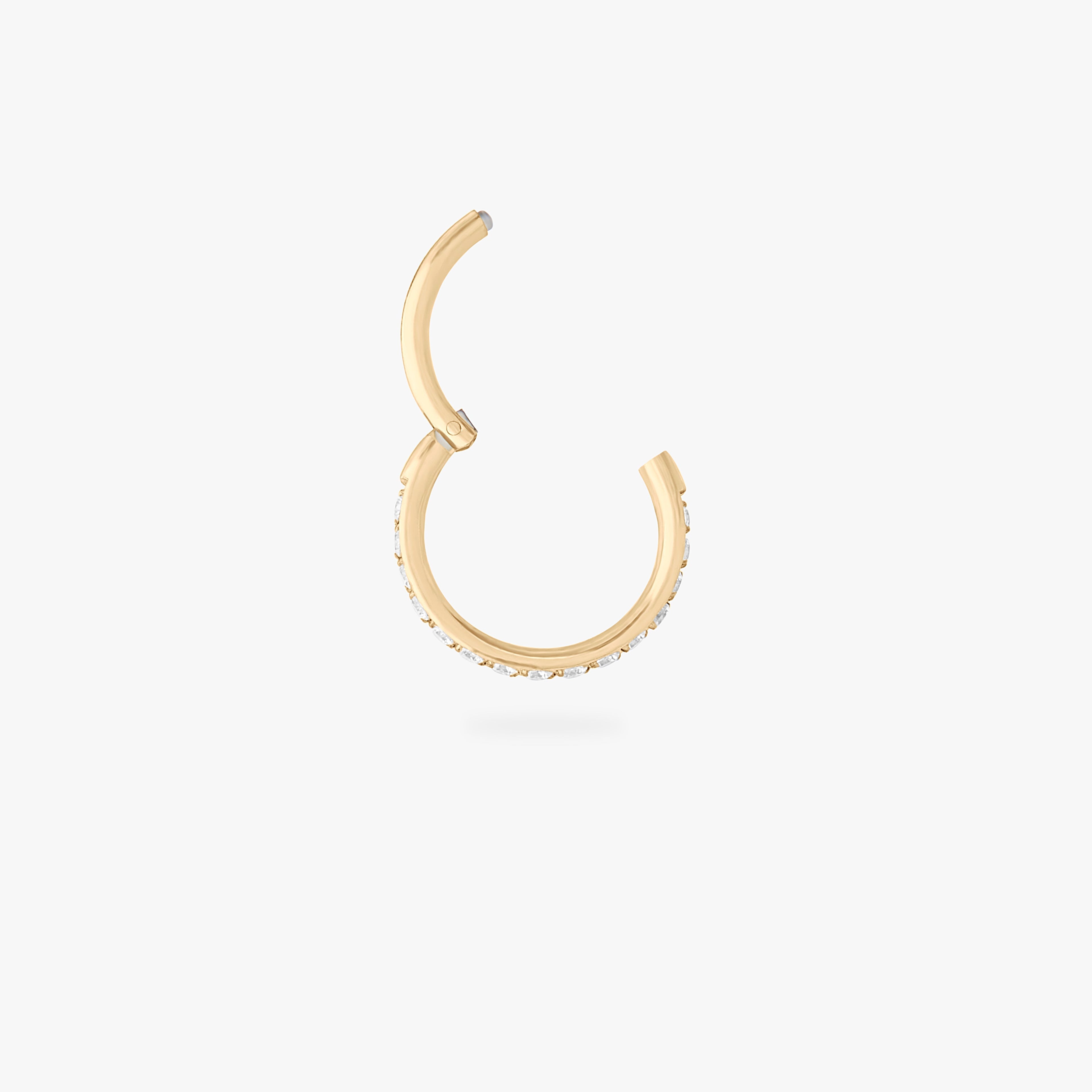 8mm Pave Clicker