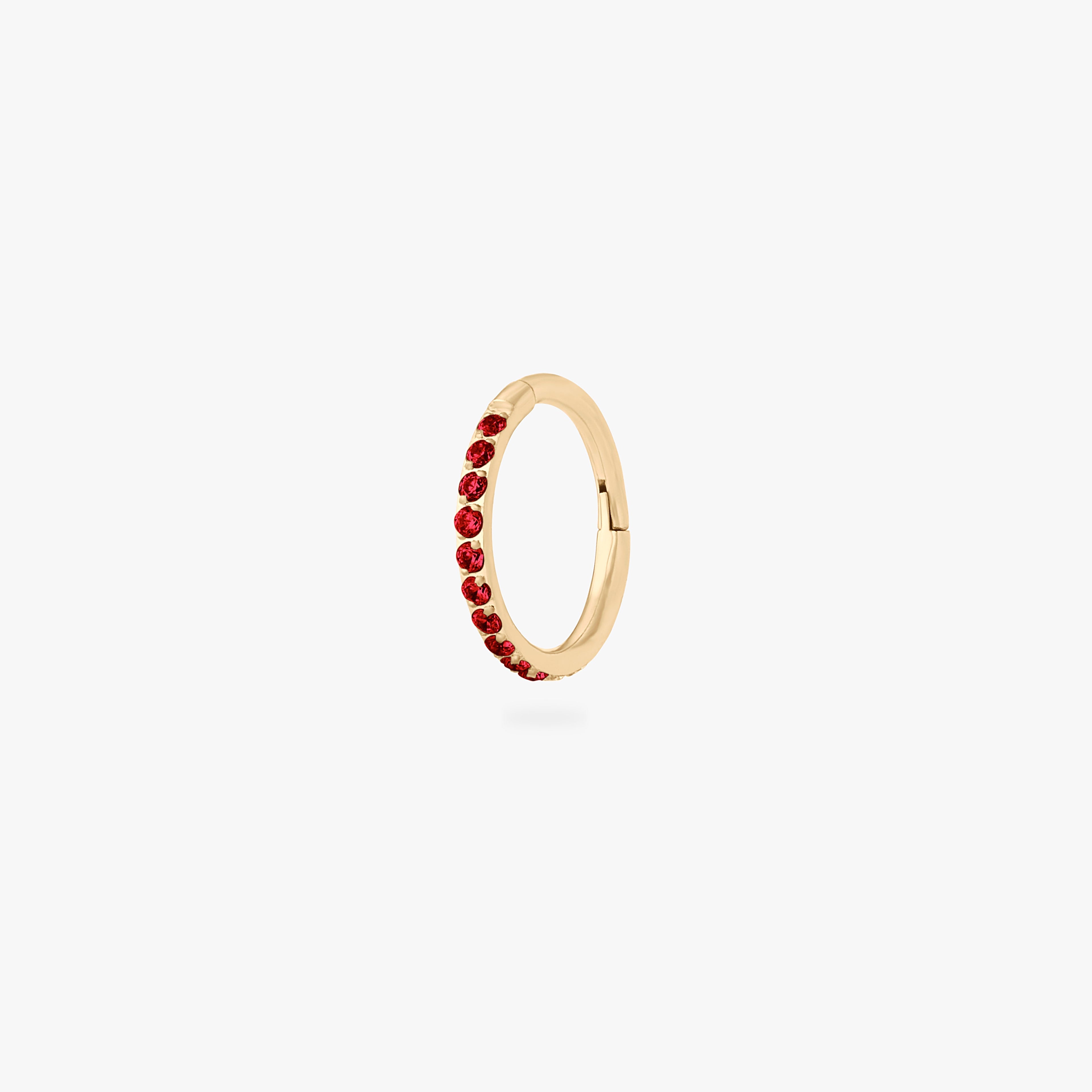 8mm Pave Clicker