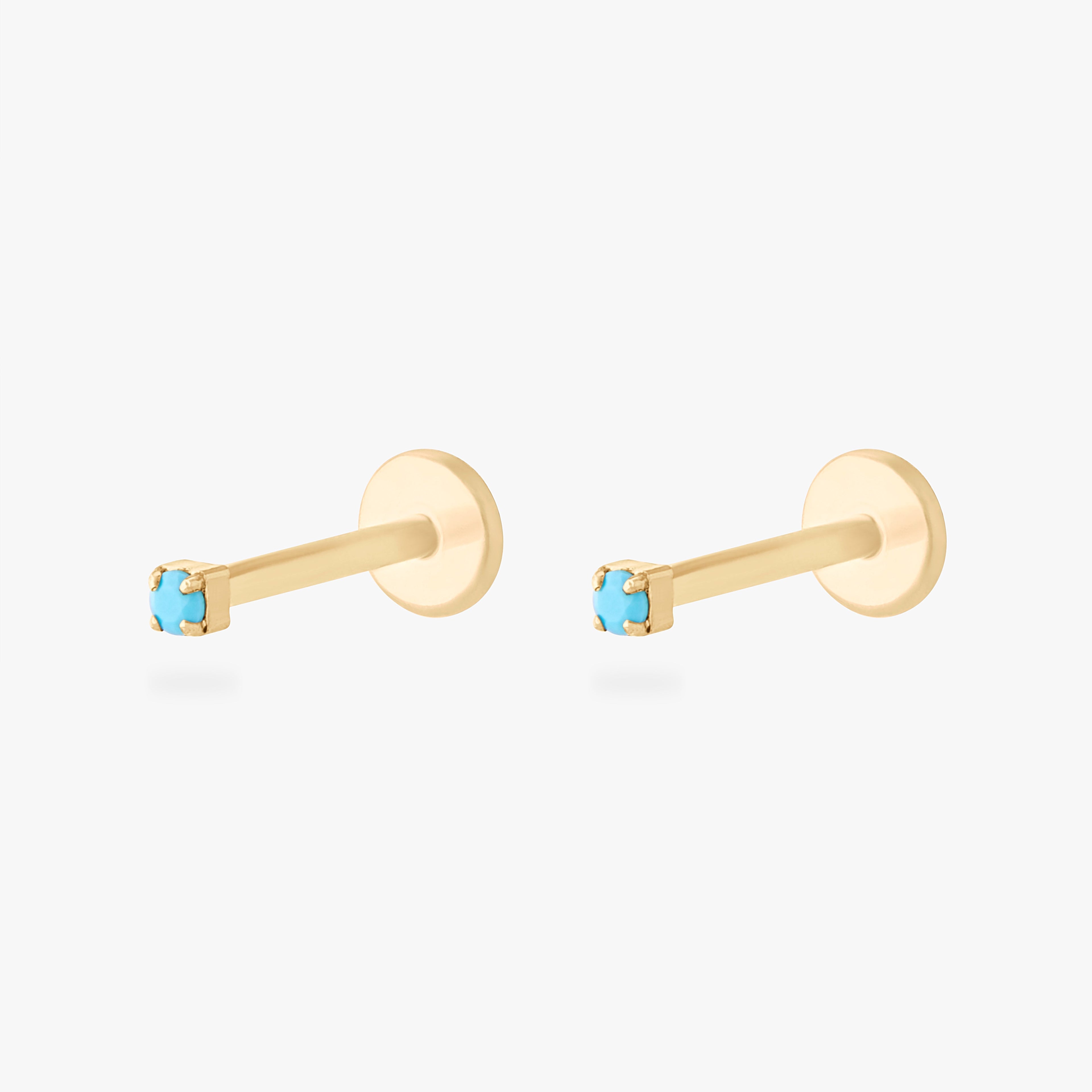 Micro CZ Flatback Stud