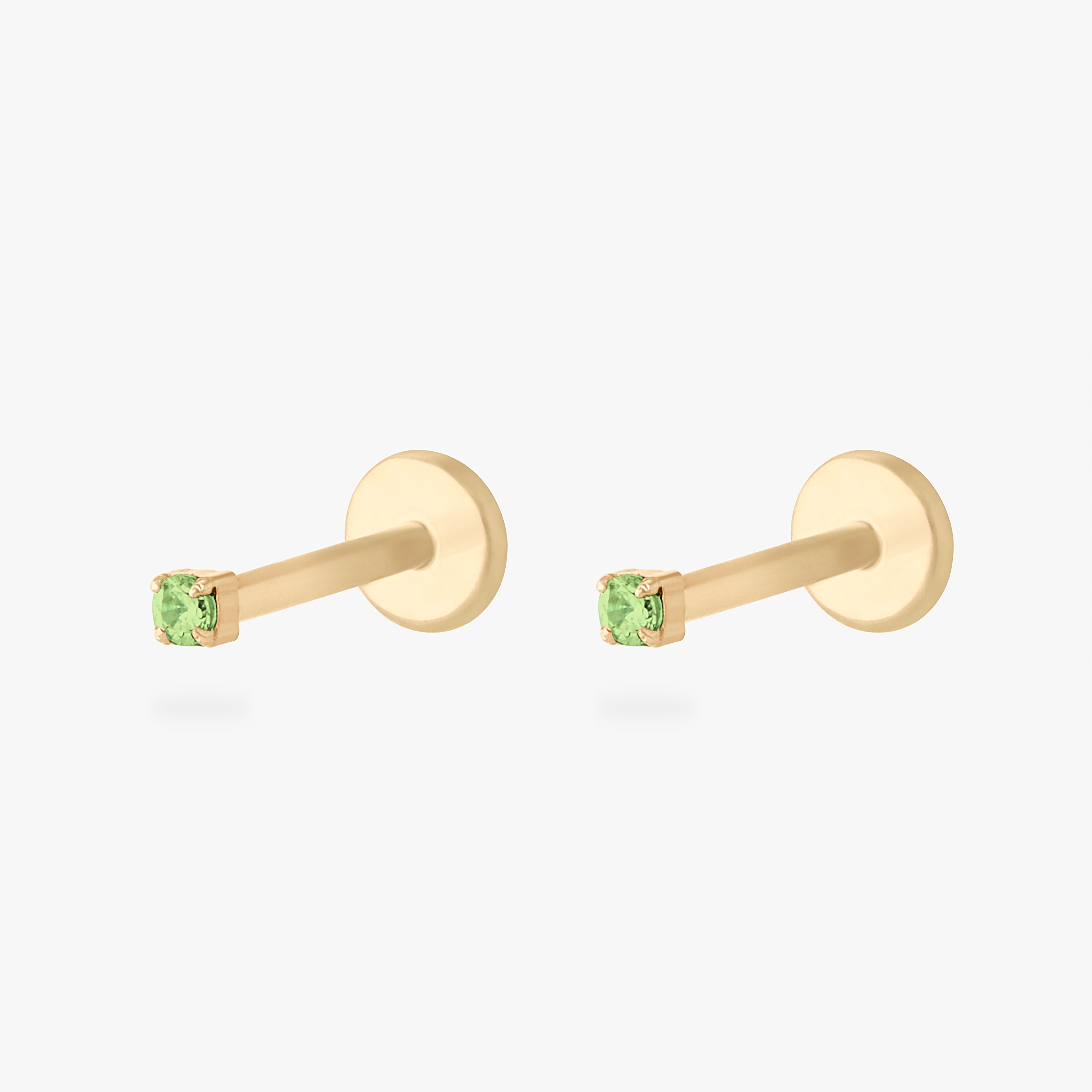 Micro CZ Flatback Stud