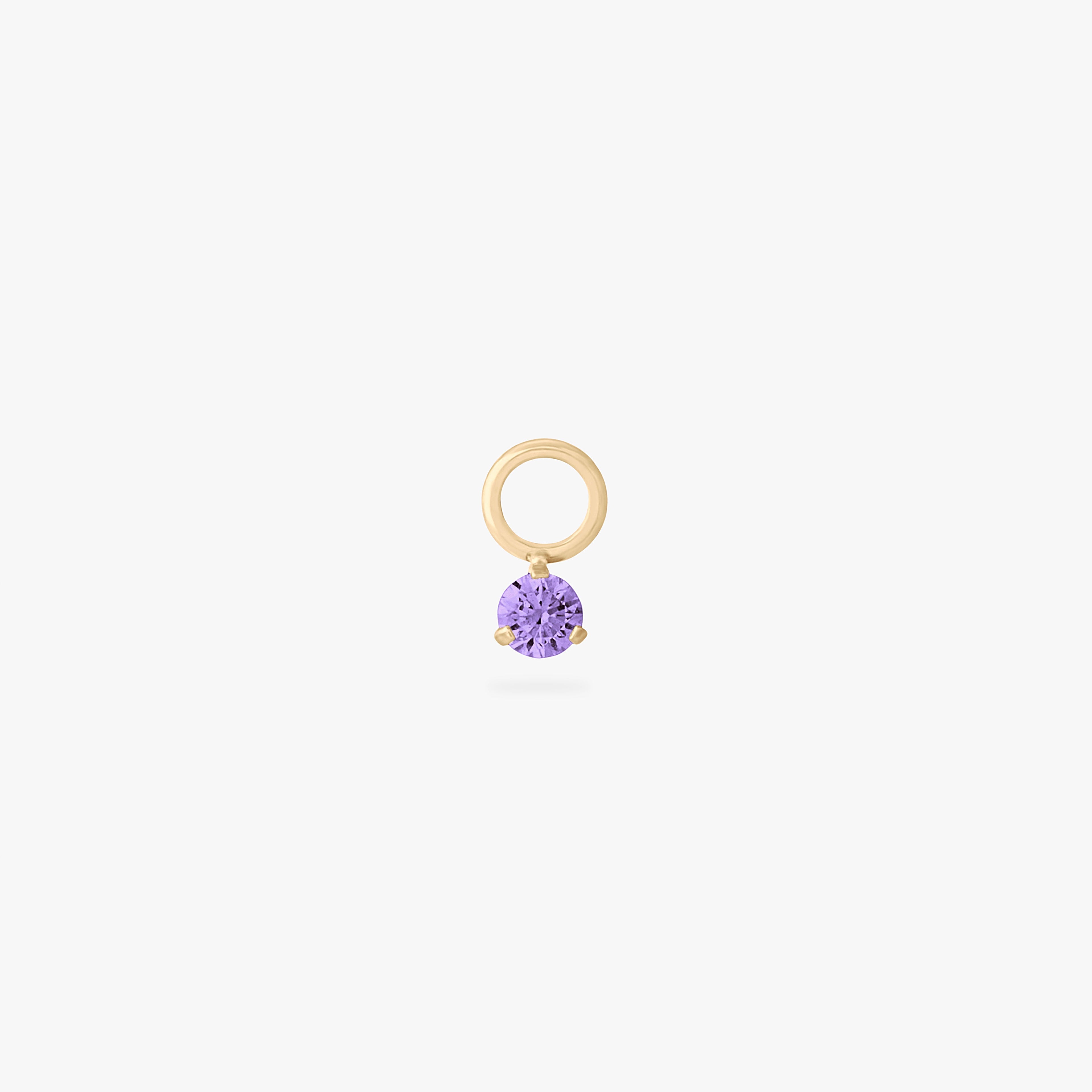 Micro CZ Clicker Charm