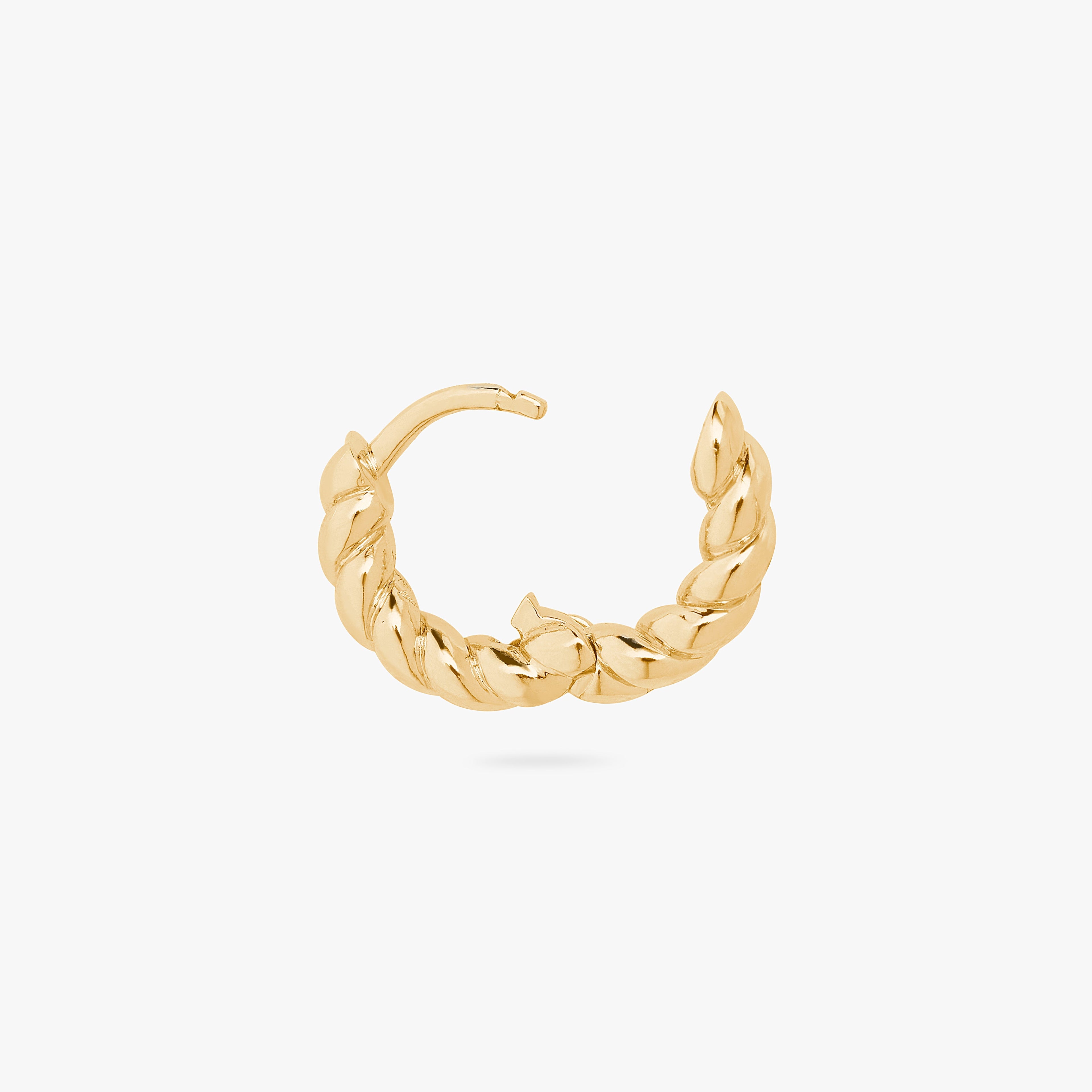 Chunky French Twist Huggie