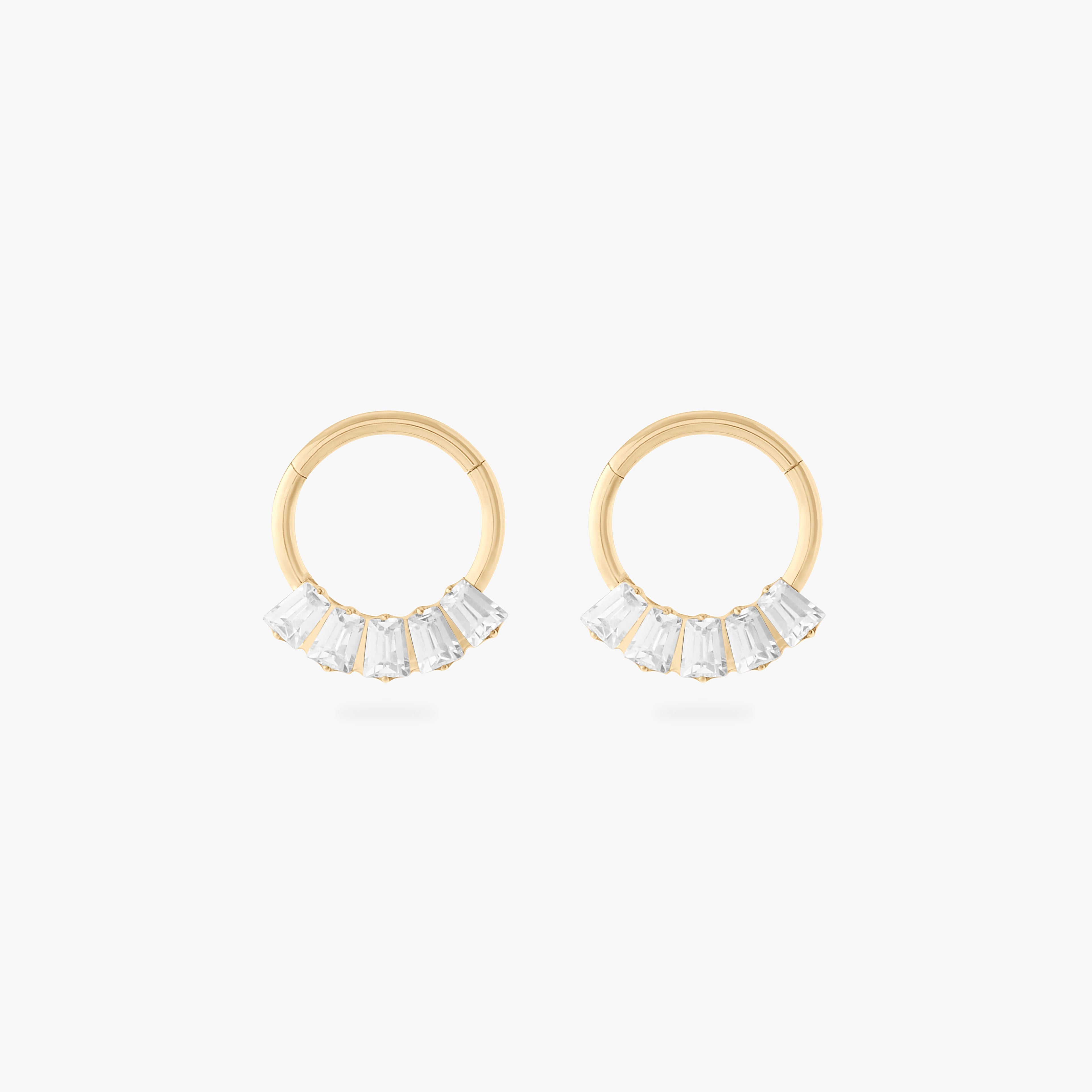 8mm Crown Baguette Clicker