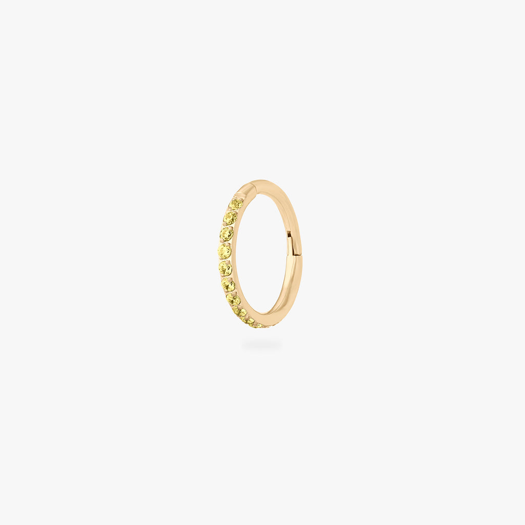 8mm Pave Clicker