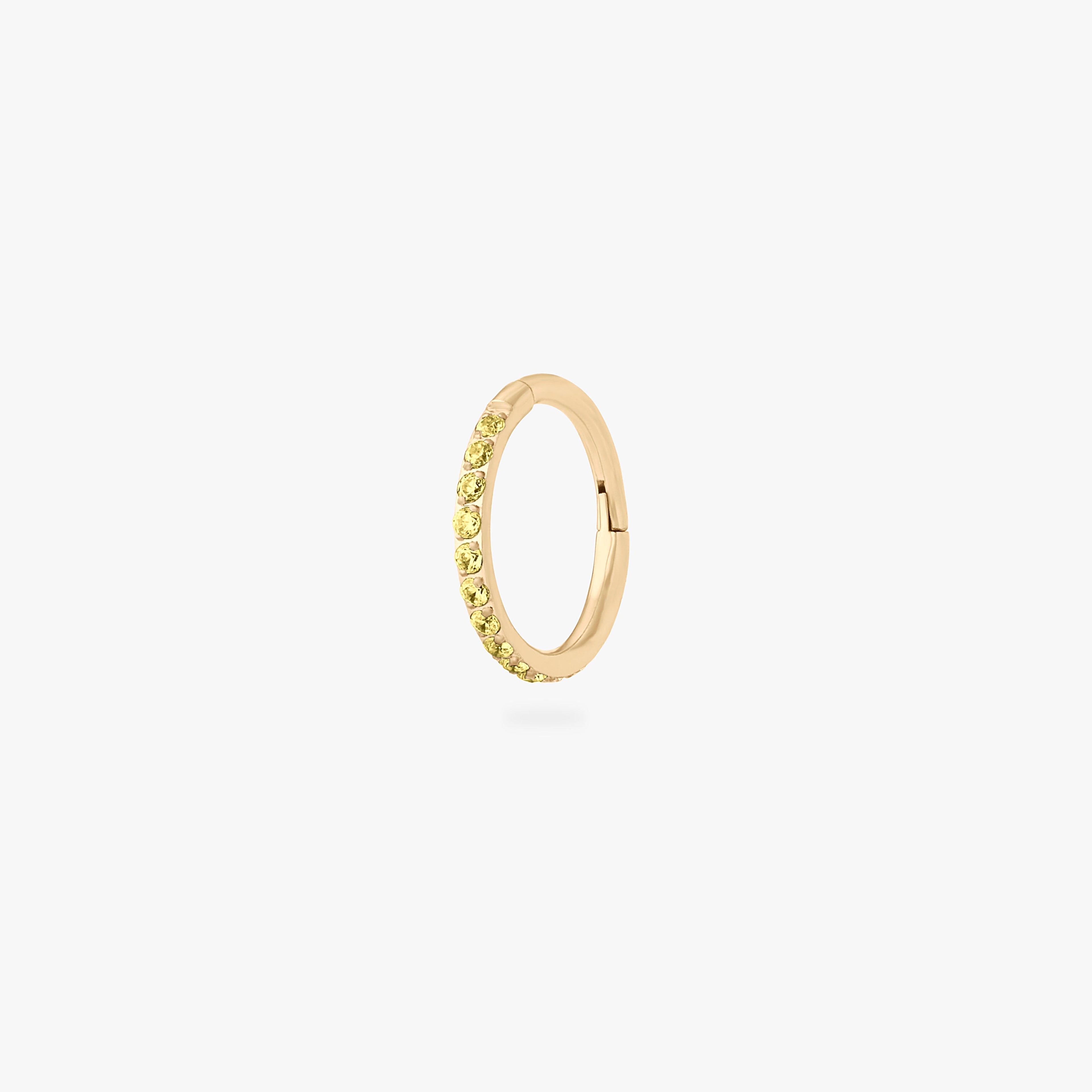 8mm Pave Clicker